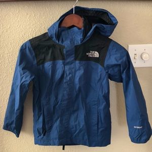 Kids North Face rain jacket- s/p 7/8